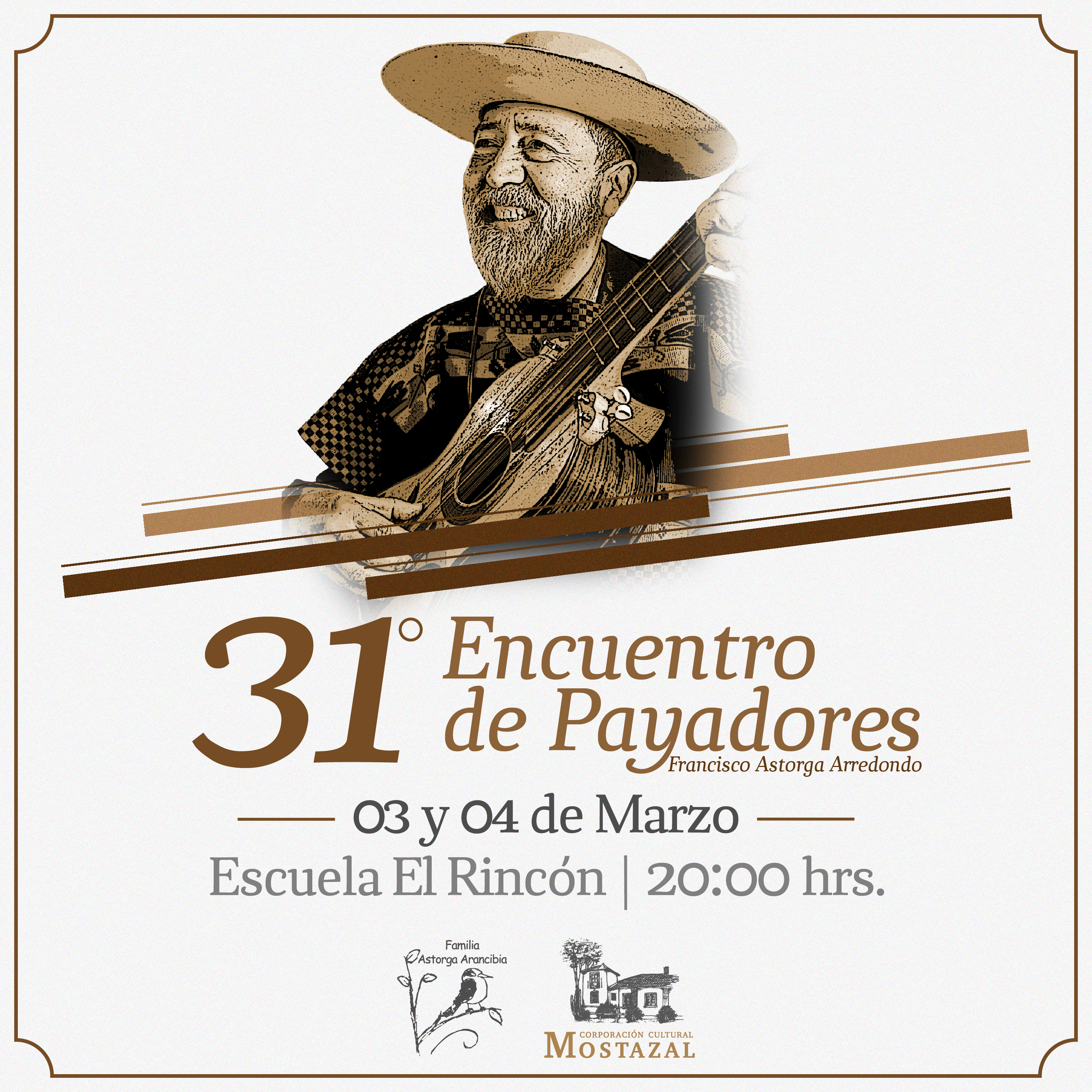 31 Encuentro De Payadores Francisco Astorga Arredondo Corporación